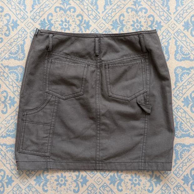 burberry blue label mini skirt