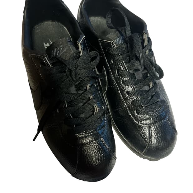 Nike 코르테즈 올블랙 레더