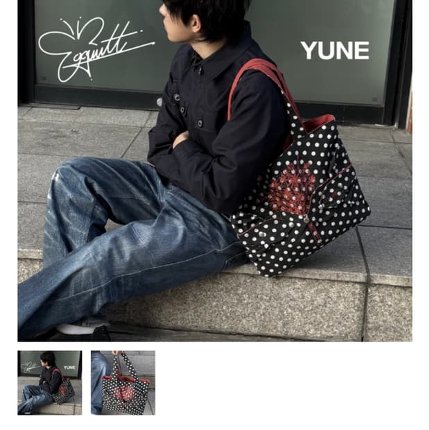 [오드윤 콜라보] [ggott] Bouquet Dot Bag mini