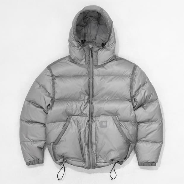 칼하트 휩 패딩 그레이 m