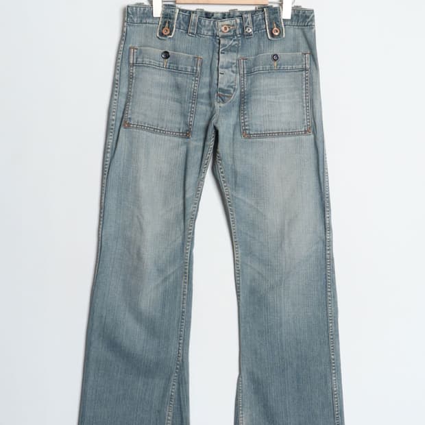 DIESEL PatchPocket Denim Boot-Cut (31)