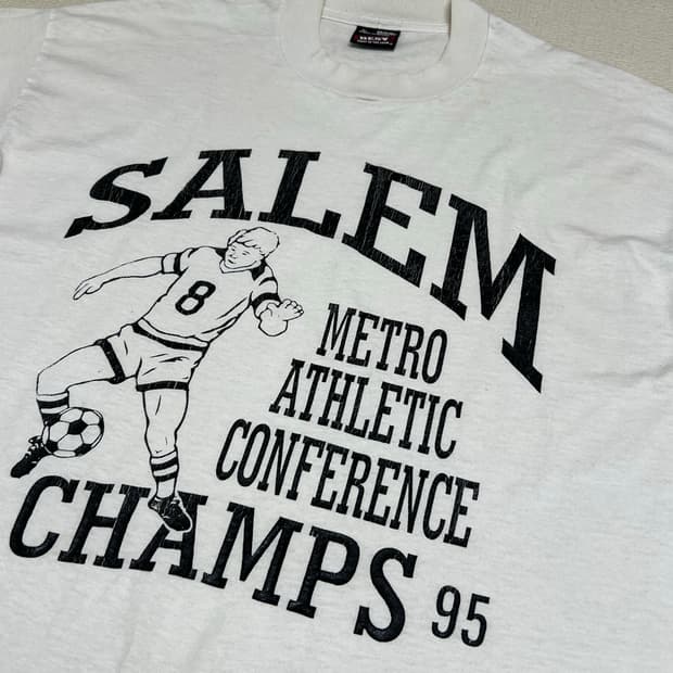 90s 빈티지 Salem 축구 티셔츠 L사이즈