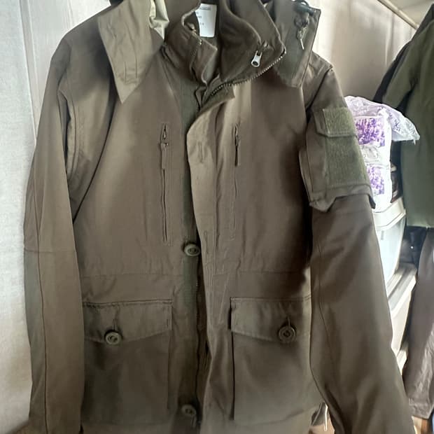 밀리터리(military) 스모크 콤뱃 윈드프루프 쟈켓 입니다.