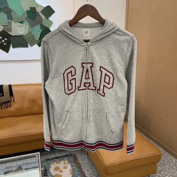 갭 GAP 빅로고 트레이닝 후드집업 95 C03596