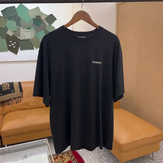 커버낫 프린팅 로고 반팔티 95 C04004