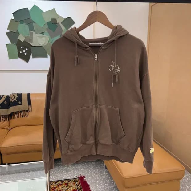 키르시 빈티지 오버핏 후드집업 100 C04096