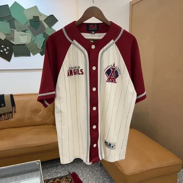 MLB 로스엔젤레스 엔젤스 야구 유니폼 반팔티 105C04181
