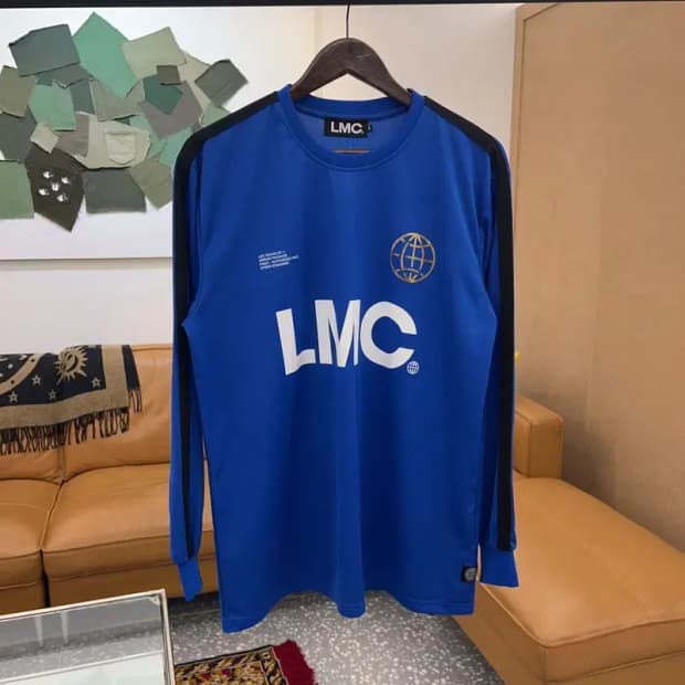 LMC 빅로고 블록코어 기능성 롱슬리브 긴팔티 95 C04493