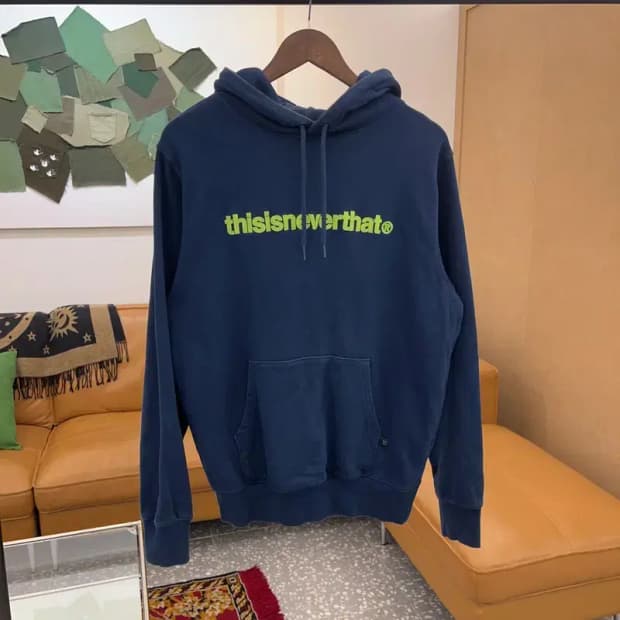 디스이즈네버댓 자수로고 후드티100 C04560