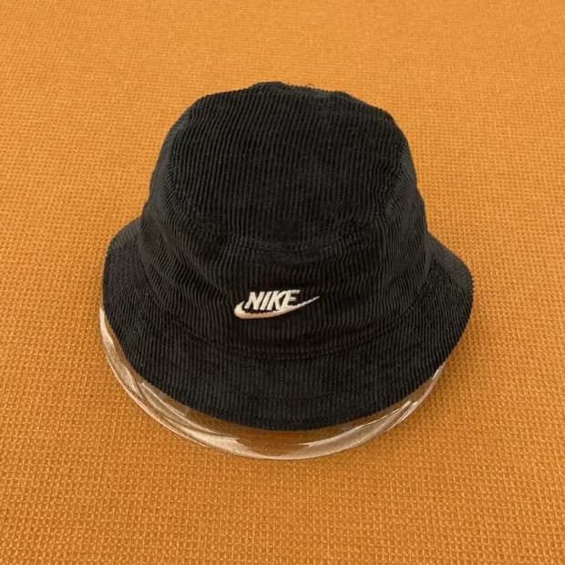 나이키 푸츄라 자수로고 코듀로이 버킷햇 벙거지모자 C04579