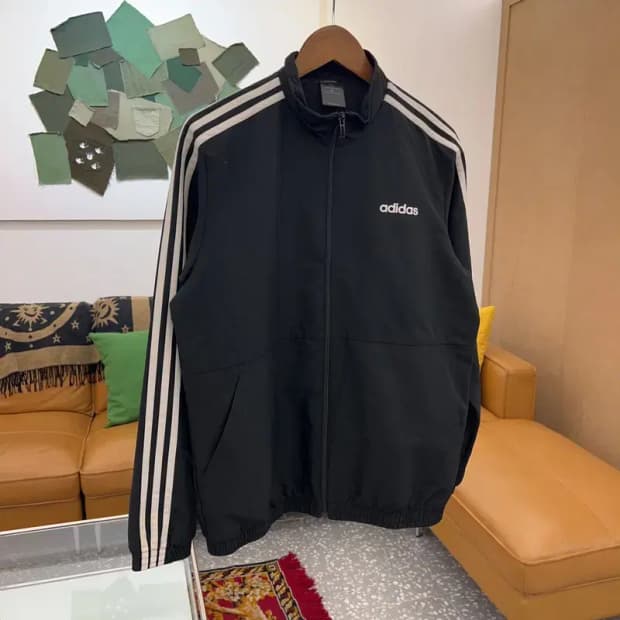 아디다스 스펠아웃 삼선 바람막이 자켓 105 C04622