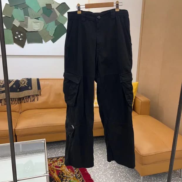 감마갤러리 빈티지 카고팬츠 면바지 S C04661