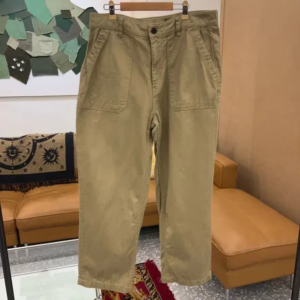 유니폼브릿지 캐주얼 퍼티그 코튼팬츠 면바지 XL C04939