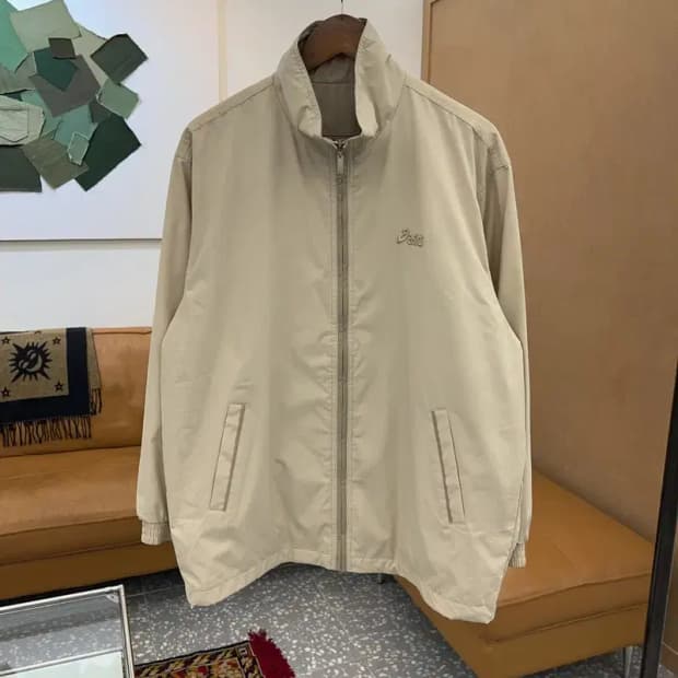 아식스 올드스쿨 오버핏 바람막이 자켓 105 C04982