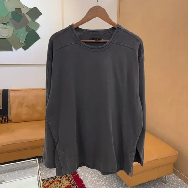일꼬르소 빈티지 무지 롱슬리브 긴팔티 105 C05108