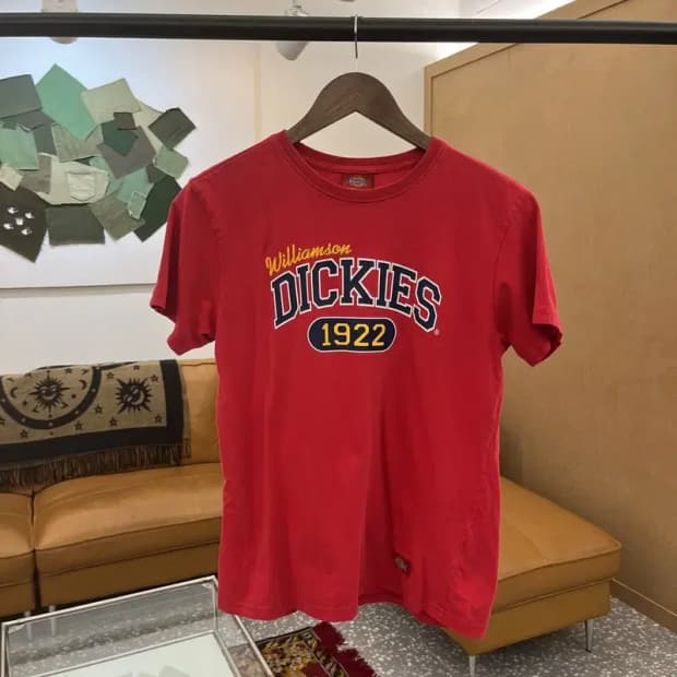 디키즈 프린팅로고 캐주얼 반팔티 85 C05392