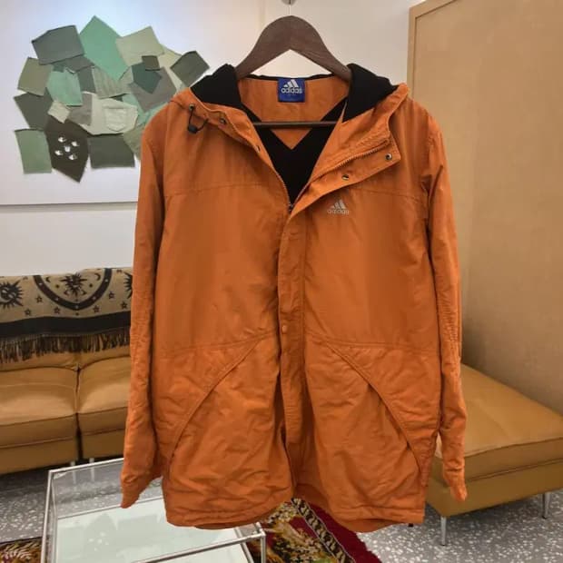 아디다스 올드스쿨 삼선 약기모 윈드브레이커 바람막이 100 C05546