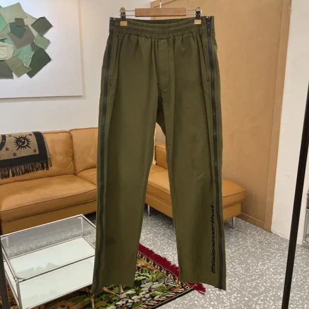디스이즈네버댓 사이드지퍼 밴딩 츄리닝바지 M C05690