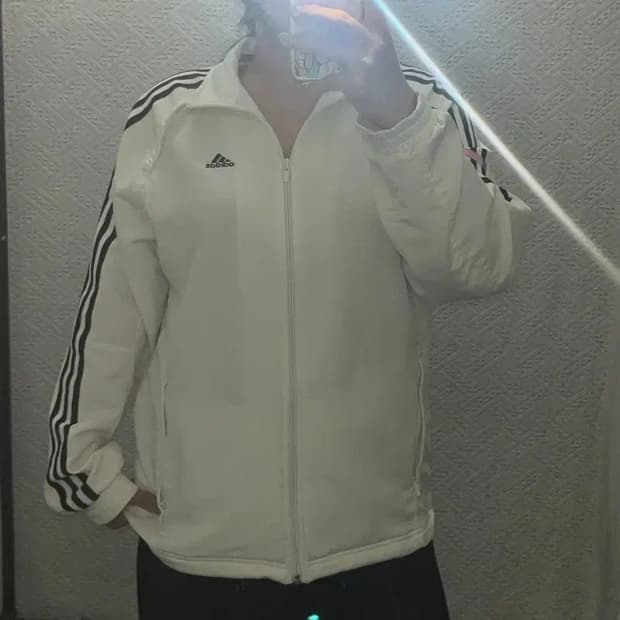 아디다스 액티브 오버핏 우븐 윈드브레이커 바람막이 95 C05886