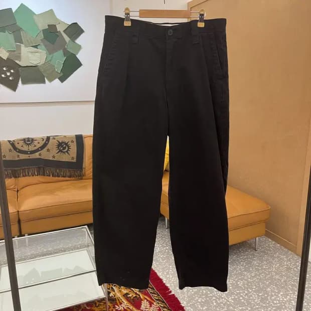 유니클로 U 르메르 코튼팬츠 면바지 79 C05945