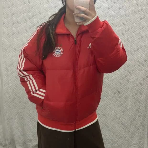 아디다스 바이에른 뮌헨 오리털 덕다운 패딩 점퍼 100 C06008