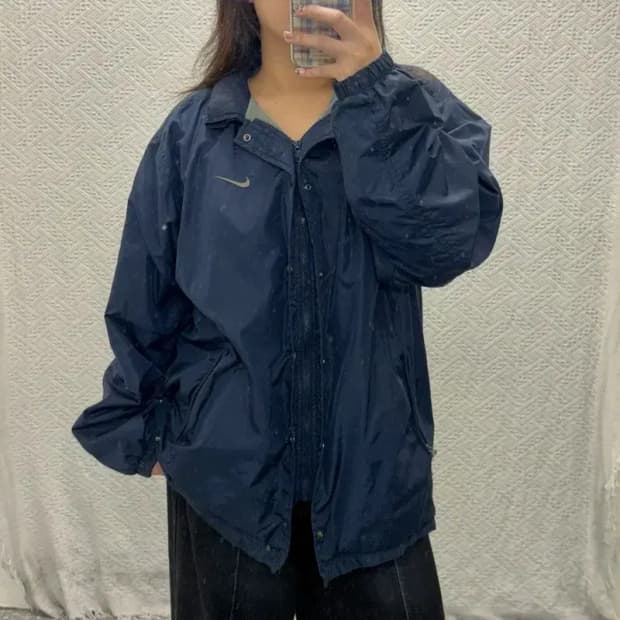 나이키 00s 올드스쿨 오버핏 윈드브레이커 바람막이 105 C06042