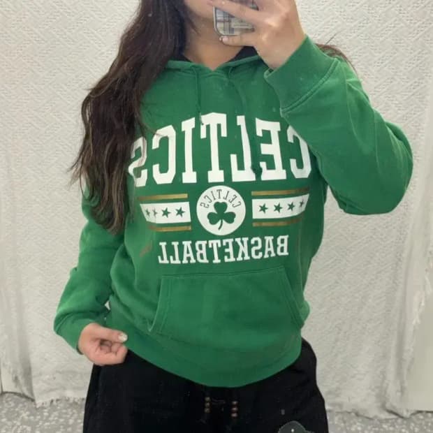 아디다스 보스턴 셀틱스 기모 후드티 95 C06108