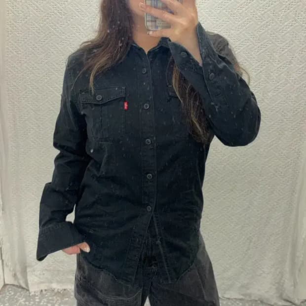 리바이스 빈티지 투포켓 워크 셔츠 95 C06136