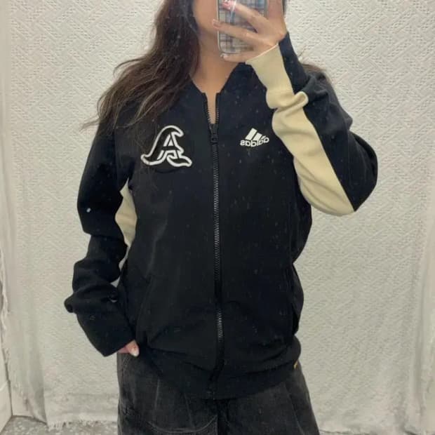 아디다스 VRCT 바람막이 트랙탑 집업 자켓 100 C06137