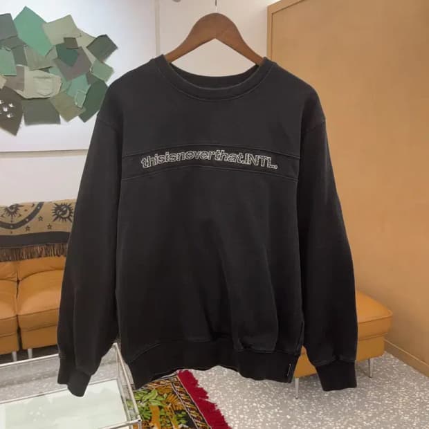디스이즈네버댓 스펠아웃 약기모 스웻셔츠 맨투맨 100 C06166