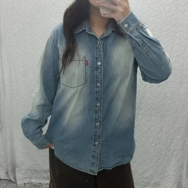 리바이스 빈티지 포켓 뎨님 셔츠 100 C06175