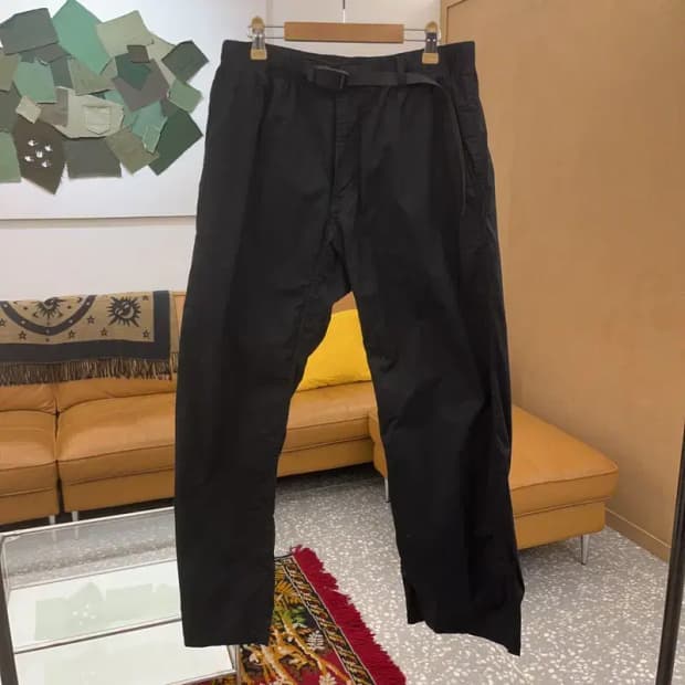 그라미치 빈티지 벨티드 코튼팬츠 면바지 L C06153