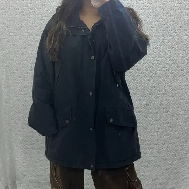 폴로 랄프로렌 오버핏 롱 바람막이 헌팅 자켓 105 C06177