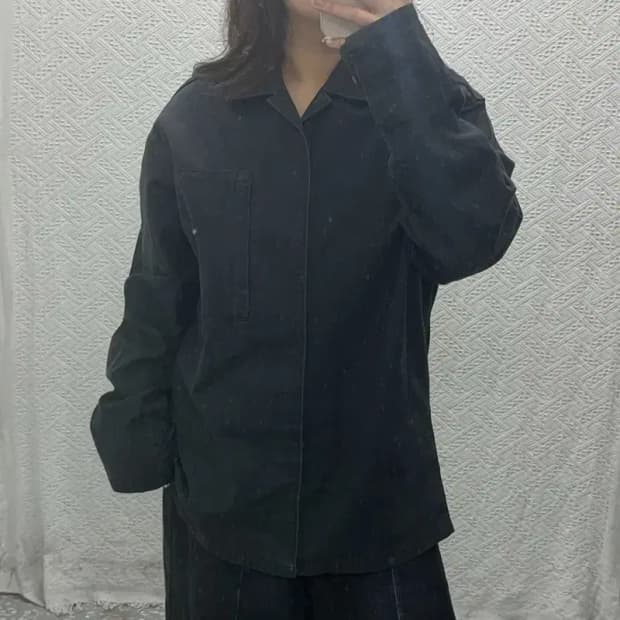 나이키 올드스쿨 암패치 블루종 워크 자켓 110 C06259