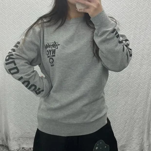 스투시 NYC 월드투어 약기모 스웻셔츠 맨투맨 100 C06296