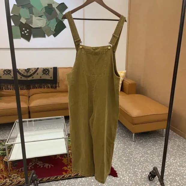 자라 ZARA 캐주얼 포켓 멜빵바지 S C06306