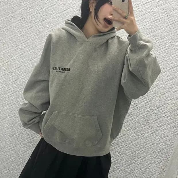 피어오브갓 에센셜 캐주얼 기모 후드티 110 C06398