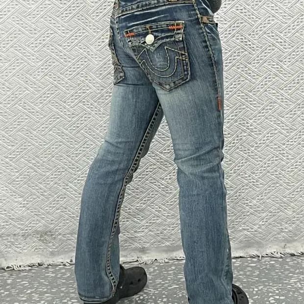 트루릴리젼 빌리빅티 스판 데님 청바지 27인치 C06435