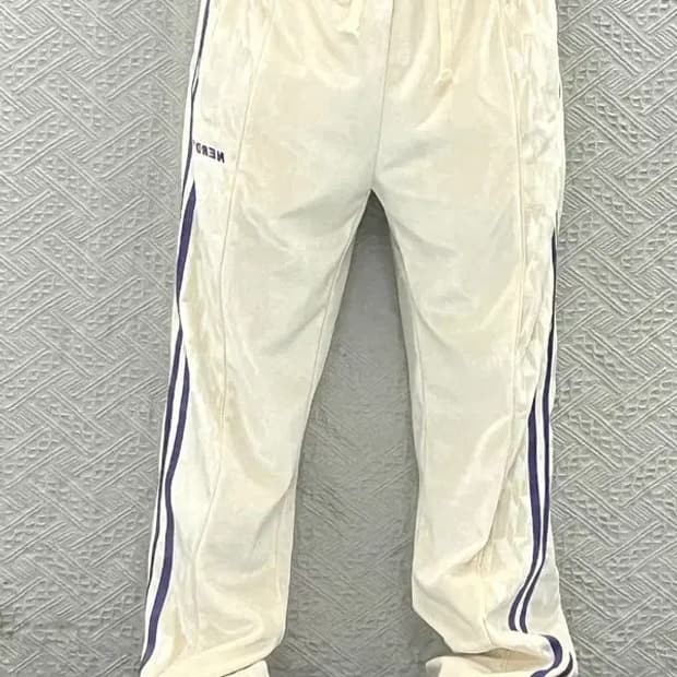 널디 사이드로고 벨벳 트레이닝 바지 L C06466