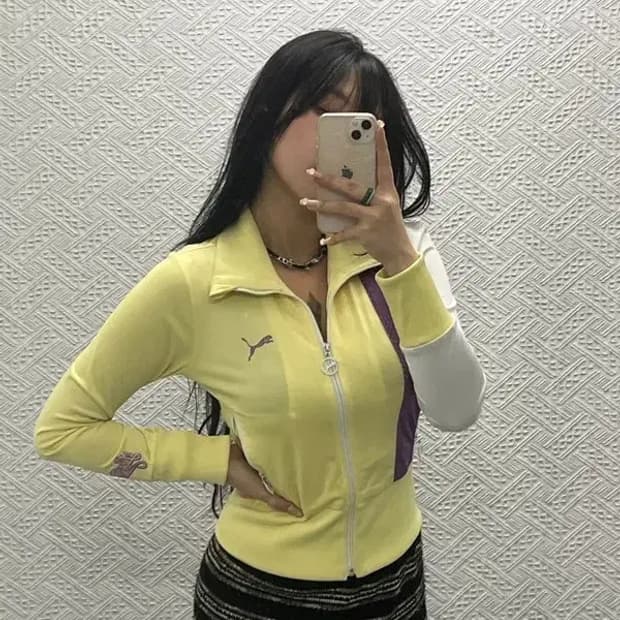 푸마 올드스쿨 파스텔 트랙탑 집업 져지 S C06449