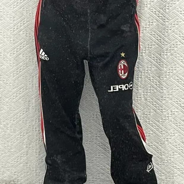 아디다스 AC밀란 축구 트랙팬츠 트레이닝 팬츠 90 C06474