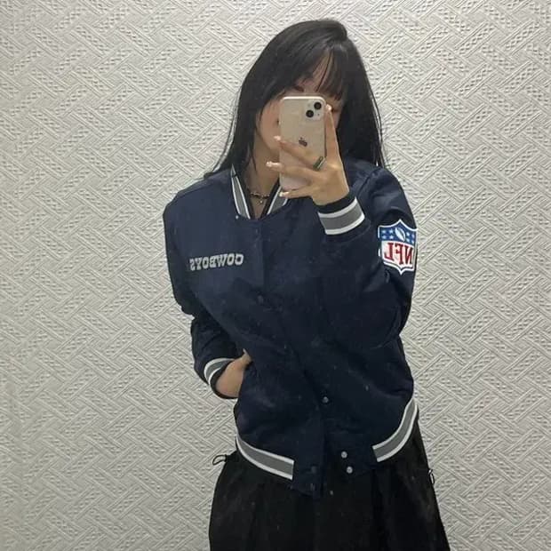 뉴에라 NFL 댈러스 카우보이스 스타디움 바시티 자켓 M C06456