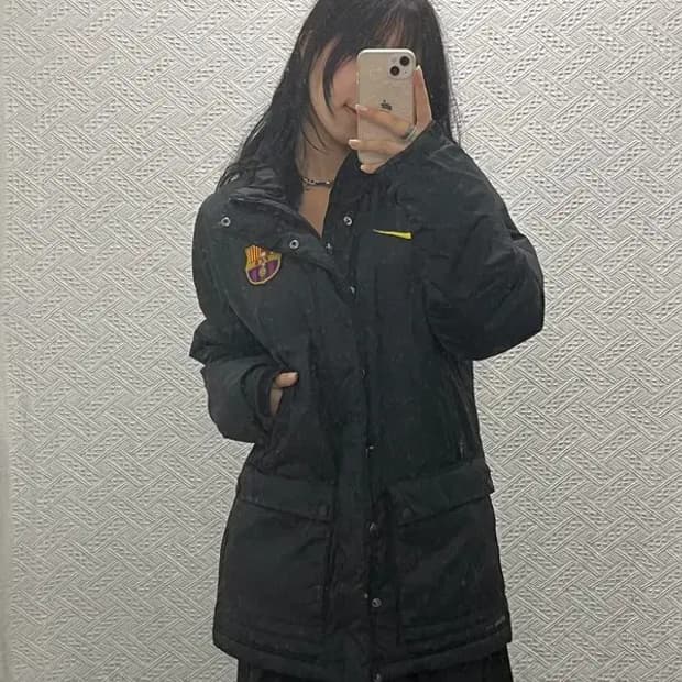 나이키 바르샤 바르셀로나 스톰핏 미들 패딩 M C06524