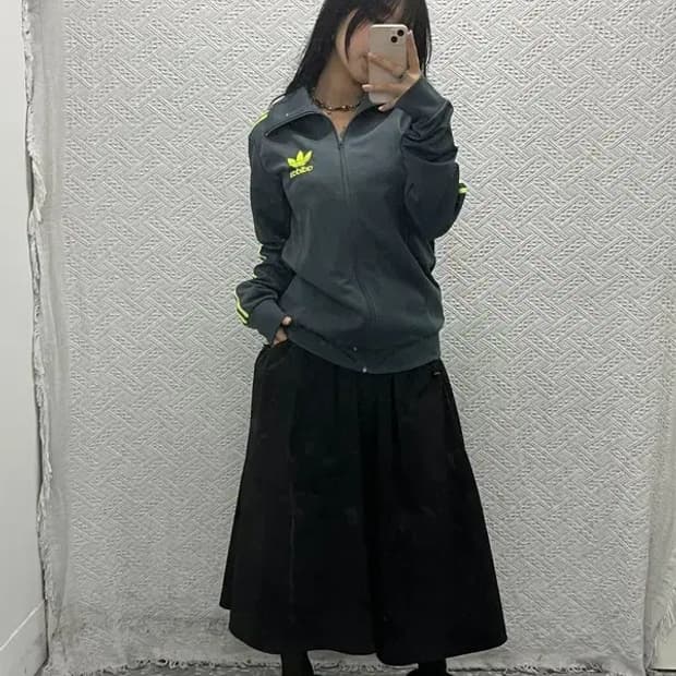 아디다스 유로파 네온라인 트랙탑 져지 집업 105 C06522