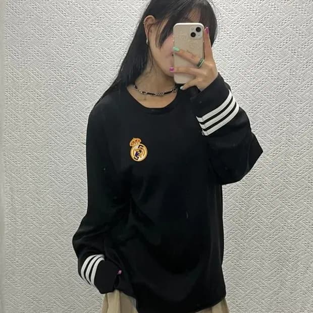 아디다스 레알마드리드 01-02 100주년 긴팔티 100 C06578