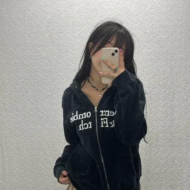 아베크롬비 올드스쿨 빈티지 Y2K 후드집업 XXL C06564