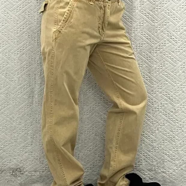 후아유 올드스쿨 빈티지 베이직 코튼팬츠 30인치 C06590