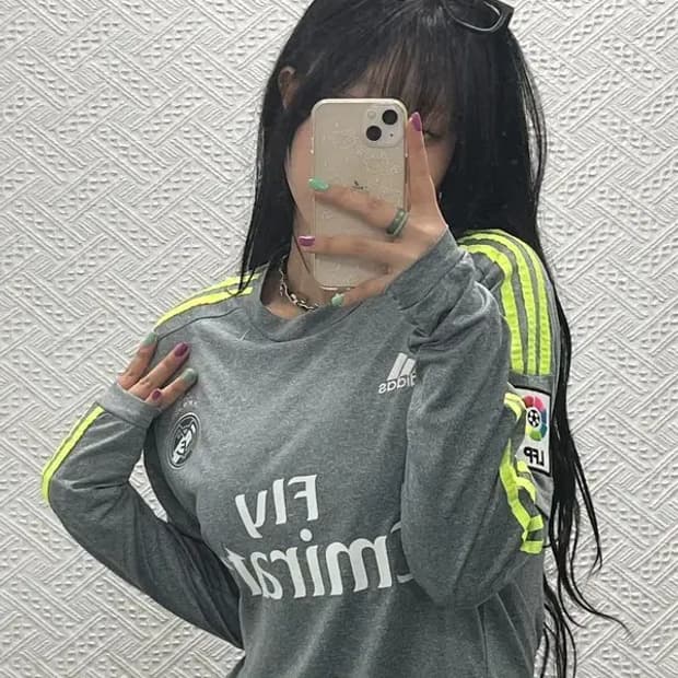 아디다스 15 - 16 레알 마드리드 어웨이 유니폼 롱슬리브 C06615