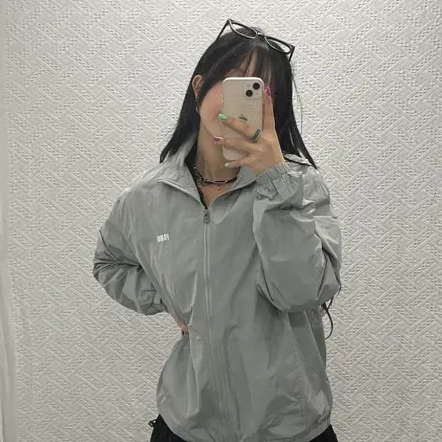 FCMM 베이직 오버핏 윈드브레이커 바람막이 L C06667