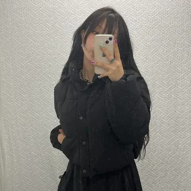 자라 베이직 모던 여리 크롭 푸퍼 패딩 S C06688